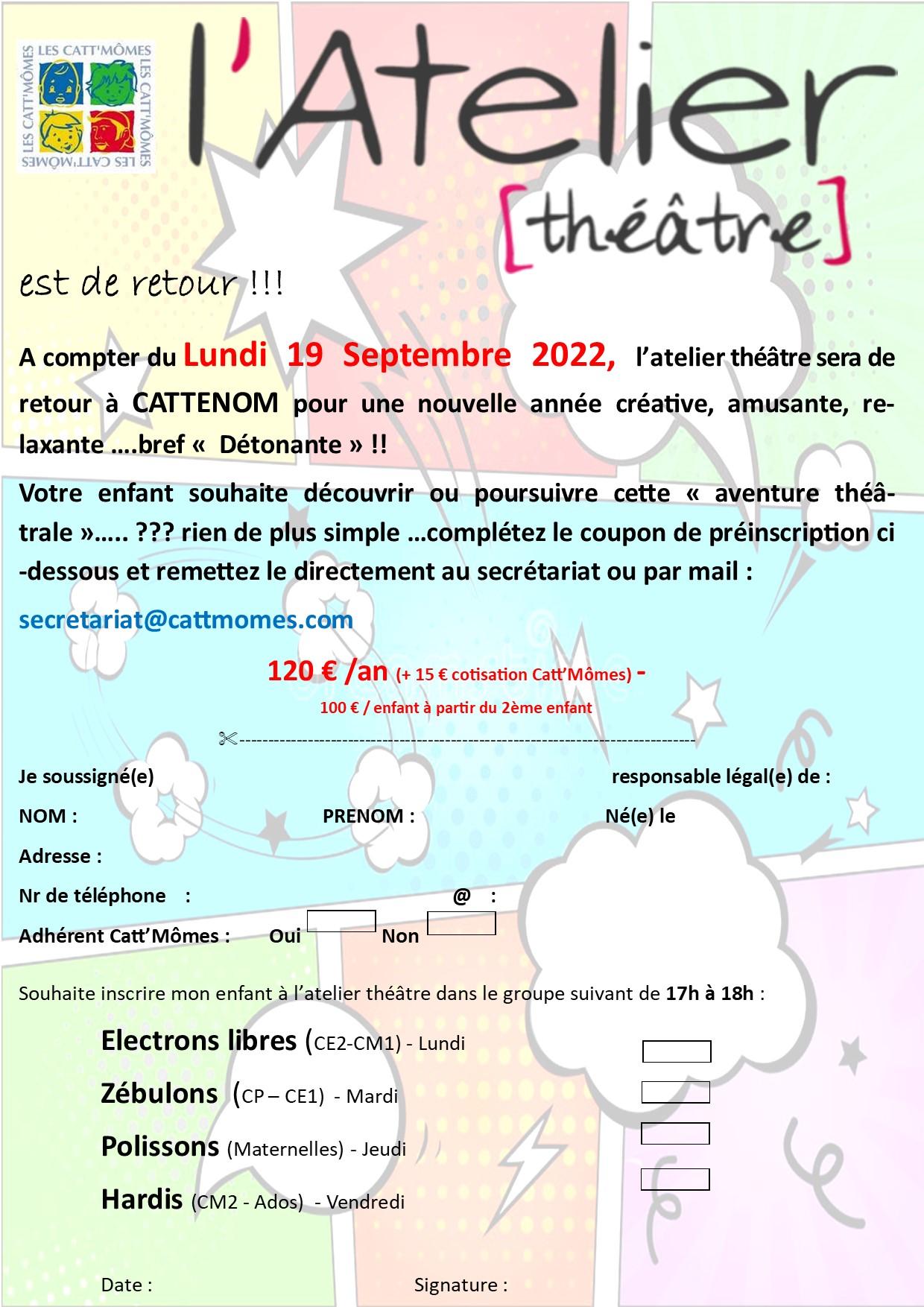 Theatre flyer 1